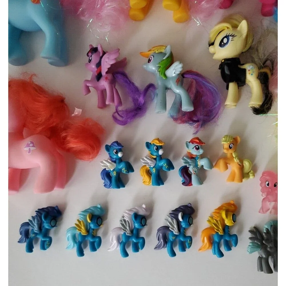 My Little Pony 21 Piece Mixed Toy Lot Variety Sizes Years Miniatures